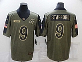 Nike Rams 9 Matthew Stafford Olive 2021 Salute To Service Limited Jersey Dzhi,baseball caps,new era cap wholesale,wholesale hats